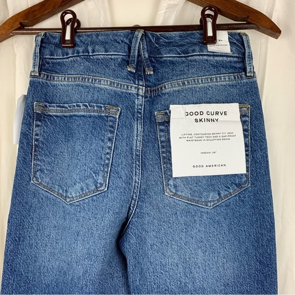 Good American Good Curve‎ Skinny 
Size 0/25 Inseam 29” Brand New - Picture 3 of 12